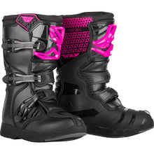 Fly Racing Maverik Boots Youth Pink/Black Size 02 364-67902_540061