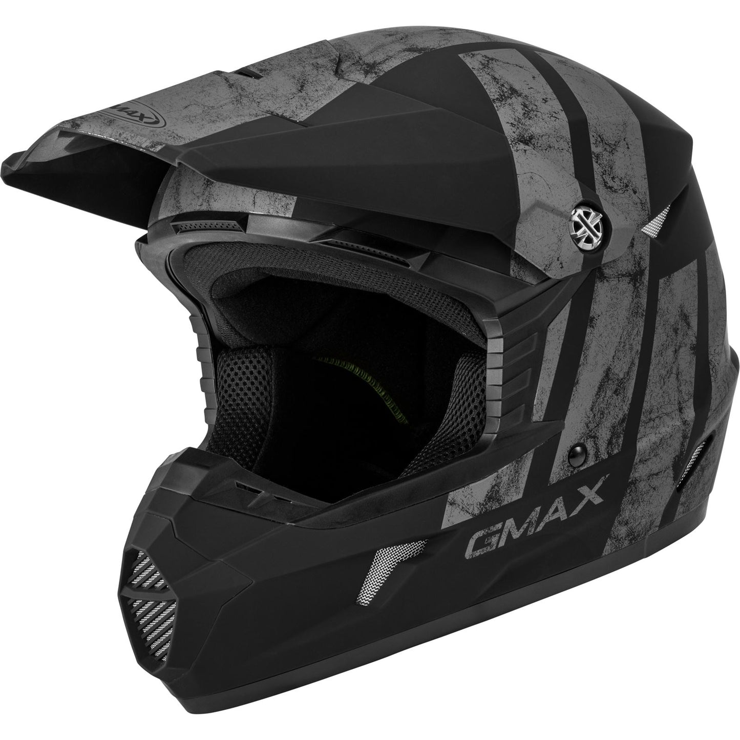 GMax Youth MX-46Y Off-Road Dominant Helmet Matte Black/Gray _178923