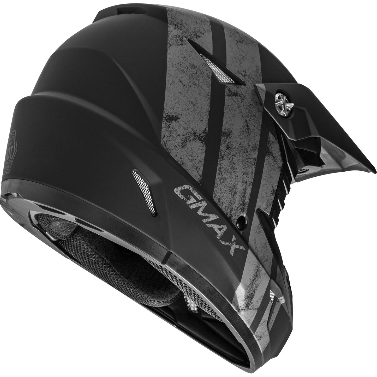 GMax Youth MX-46Y Off-Road Dominant Helmet Matte Black/Gray _178926