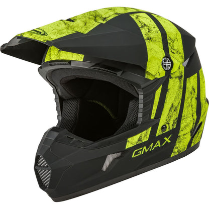 GMax MX-46 Off-Road Dominant Helmet Matte Black/Hi-Vis Medium G3464745_178961