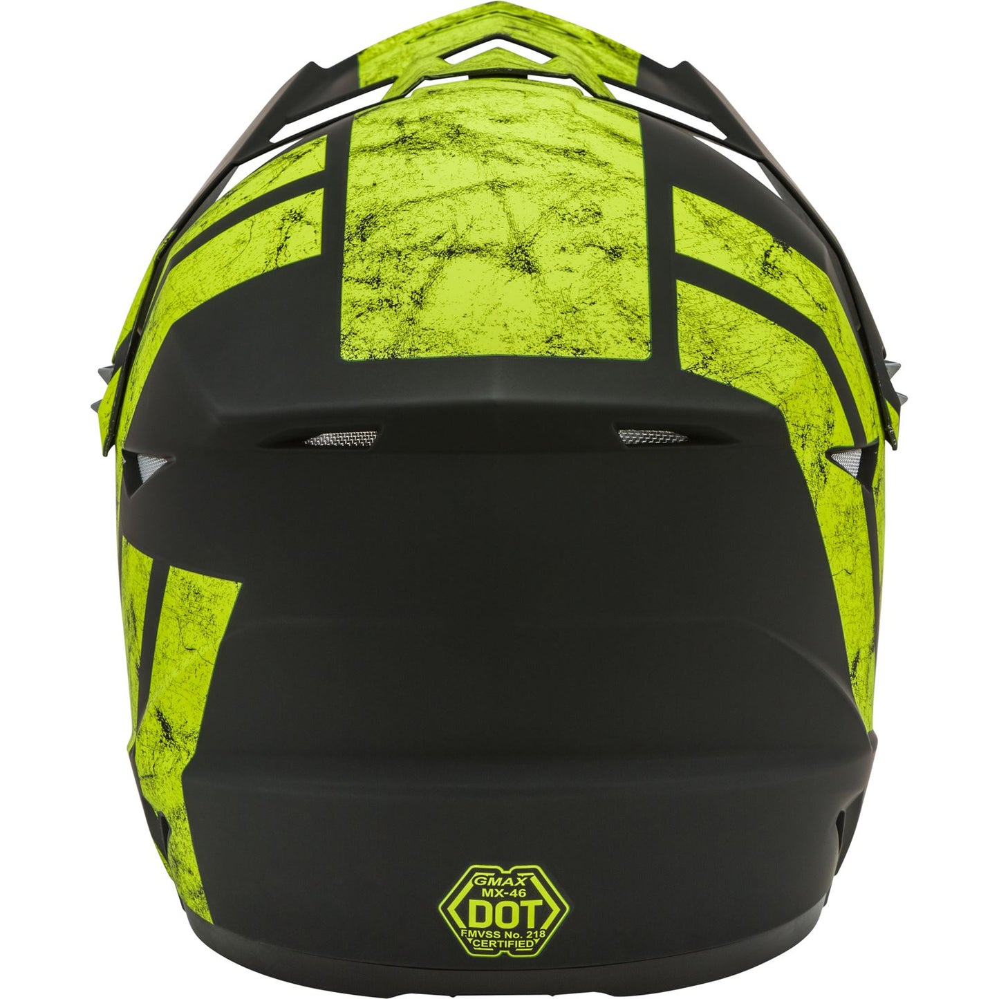 GMax MX-46 Off-Road Dominant Helmet Matte Black/Hi-Vis Medium G3464745_178962