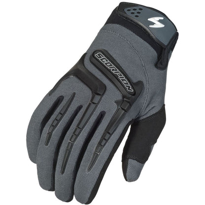 ScorpionEXO Skrub Gloves Gray Medium [MPN: G12-064]_541055