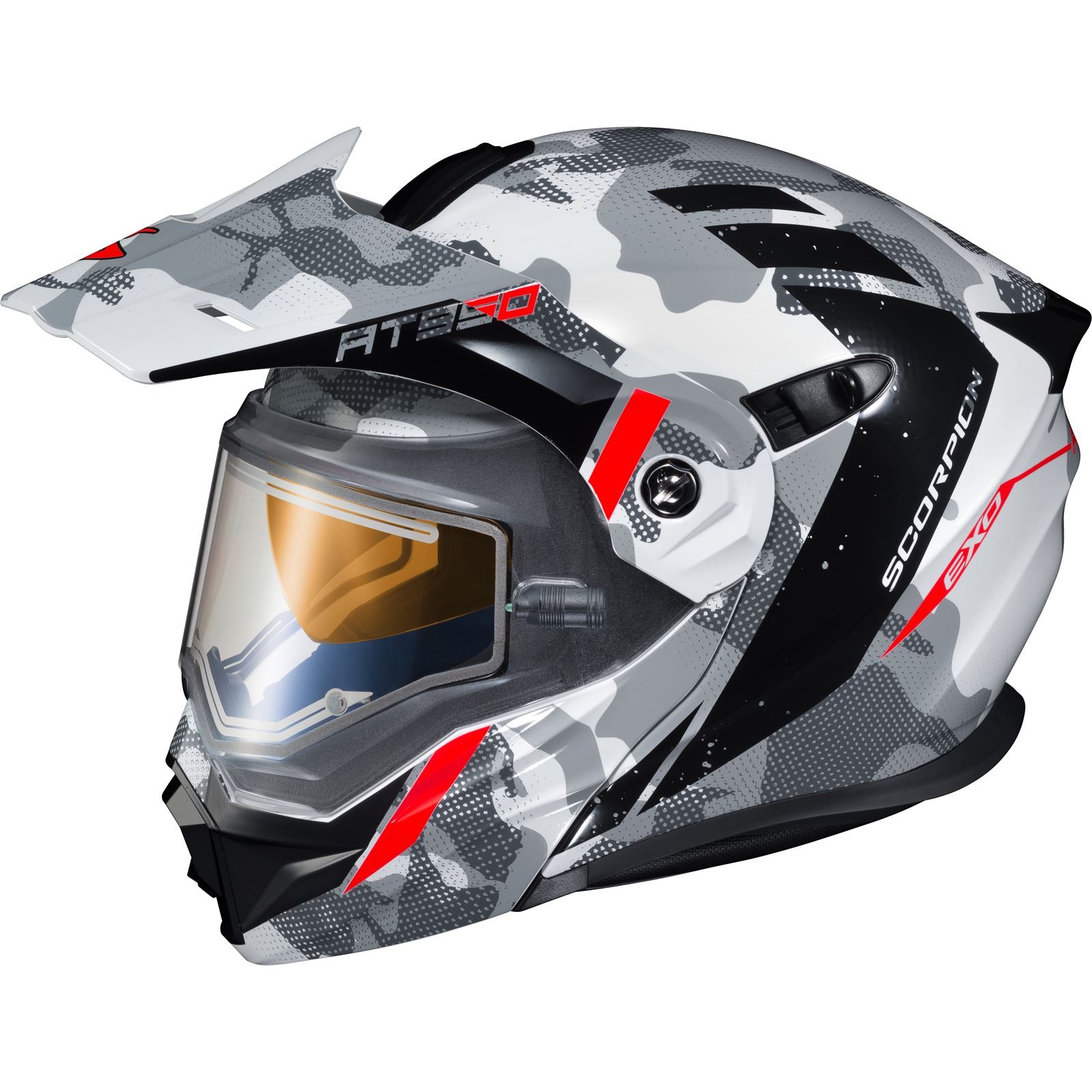 ScorpionEXO EXO-AT950 Outrigger Helmet - White/Gray Electric - Medium [MPN: 95-1624-SE]_541480