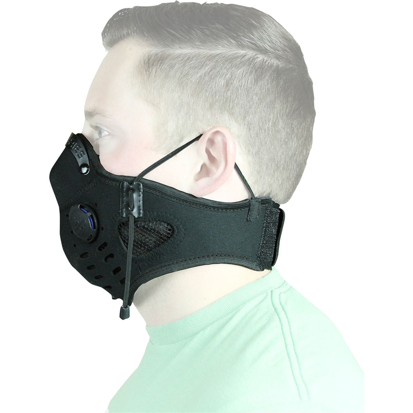 ATV-UTV Tek Neoprene Dust Mask - Black EDMBLK_346839