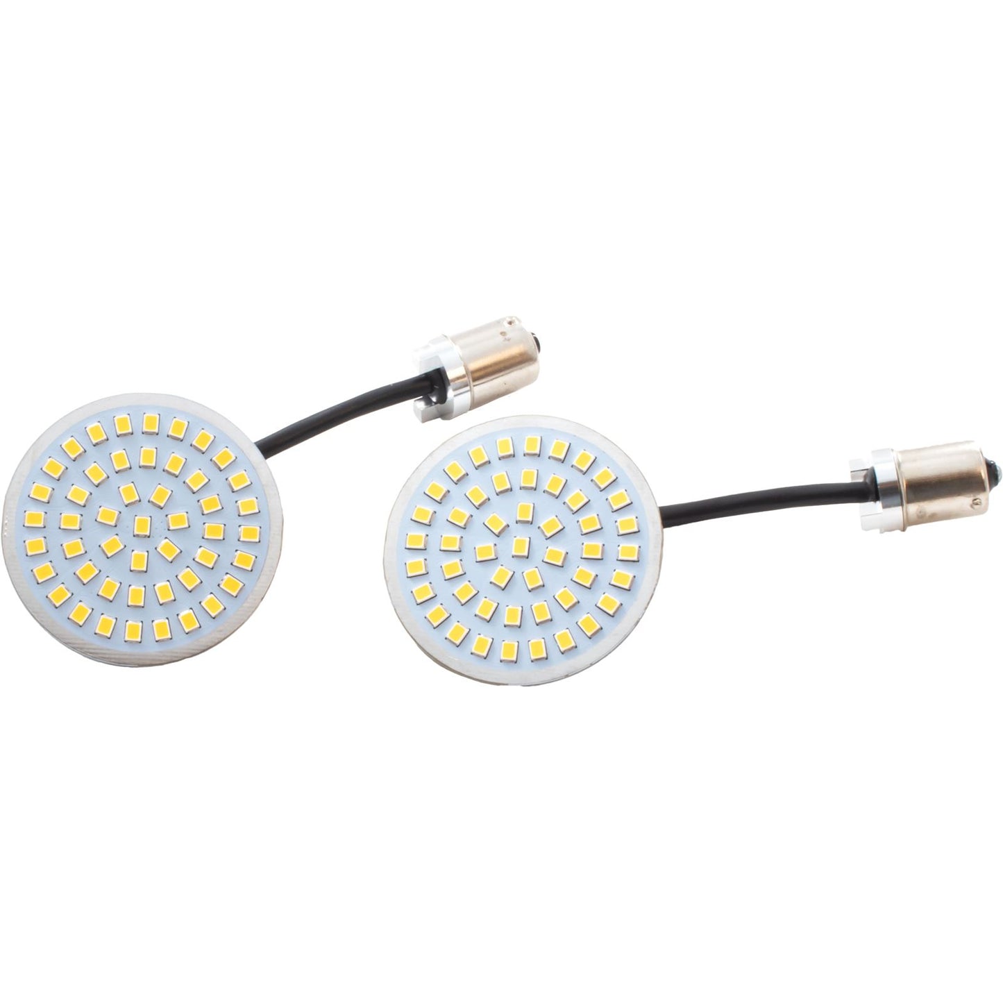Letric Lighting Co. Bullet Style Turn Signal Inserts Amber 1156 OPEN BOX [MPN: LLC-B6A]_2707737