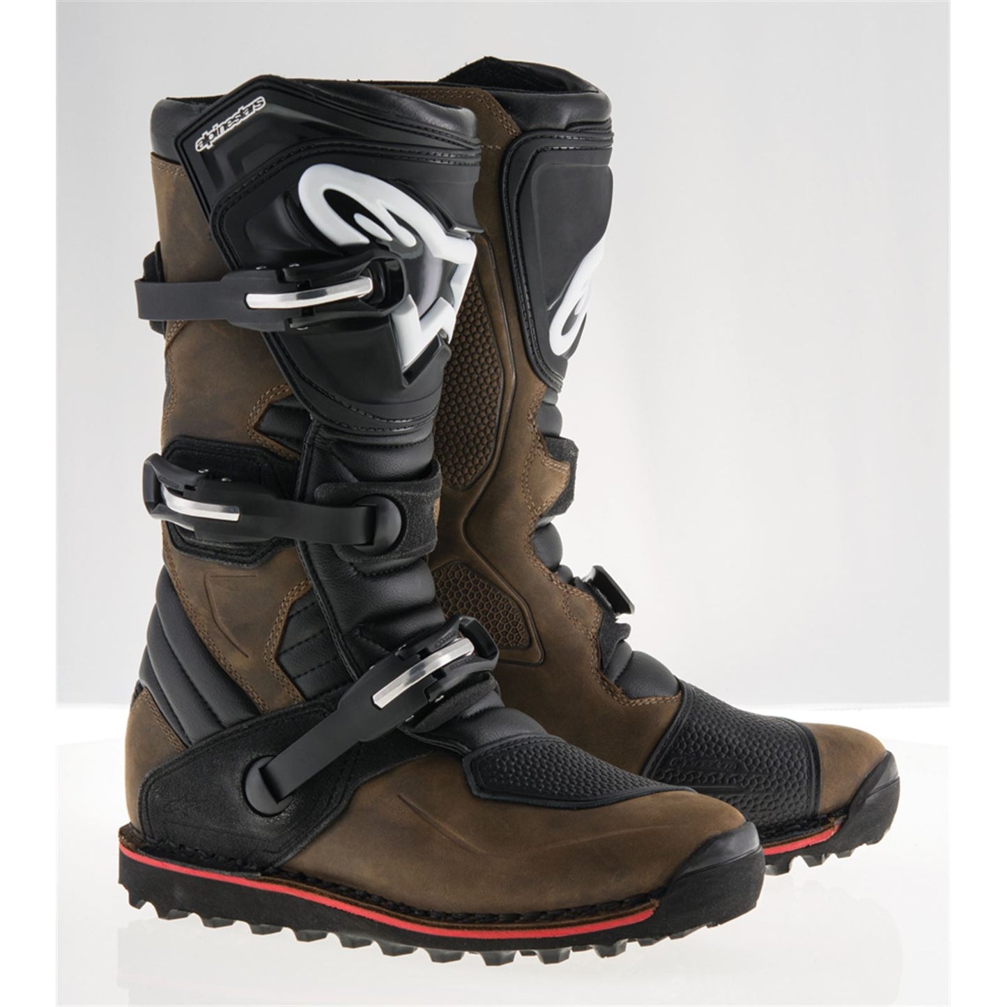 Alpinestars Tech-T Boots Brown Oiled Leather_179832