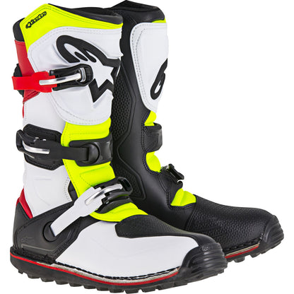 Alpinestars Tech-T Boots White/Red/Yellow/Black_179859