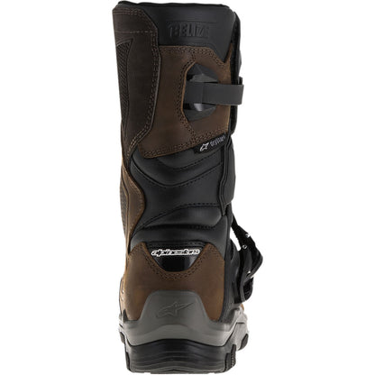Alpinestars Belize Drystar Boots Brown OiL Leather Size 09 OPEN BOX [MPN: 2047317-82-9]_2583171