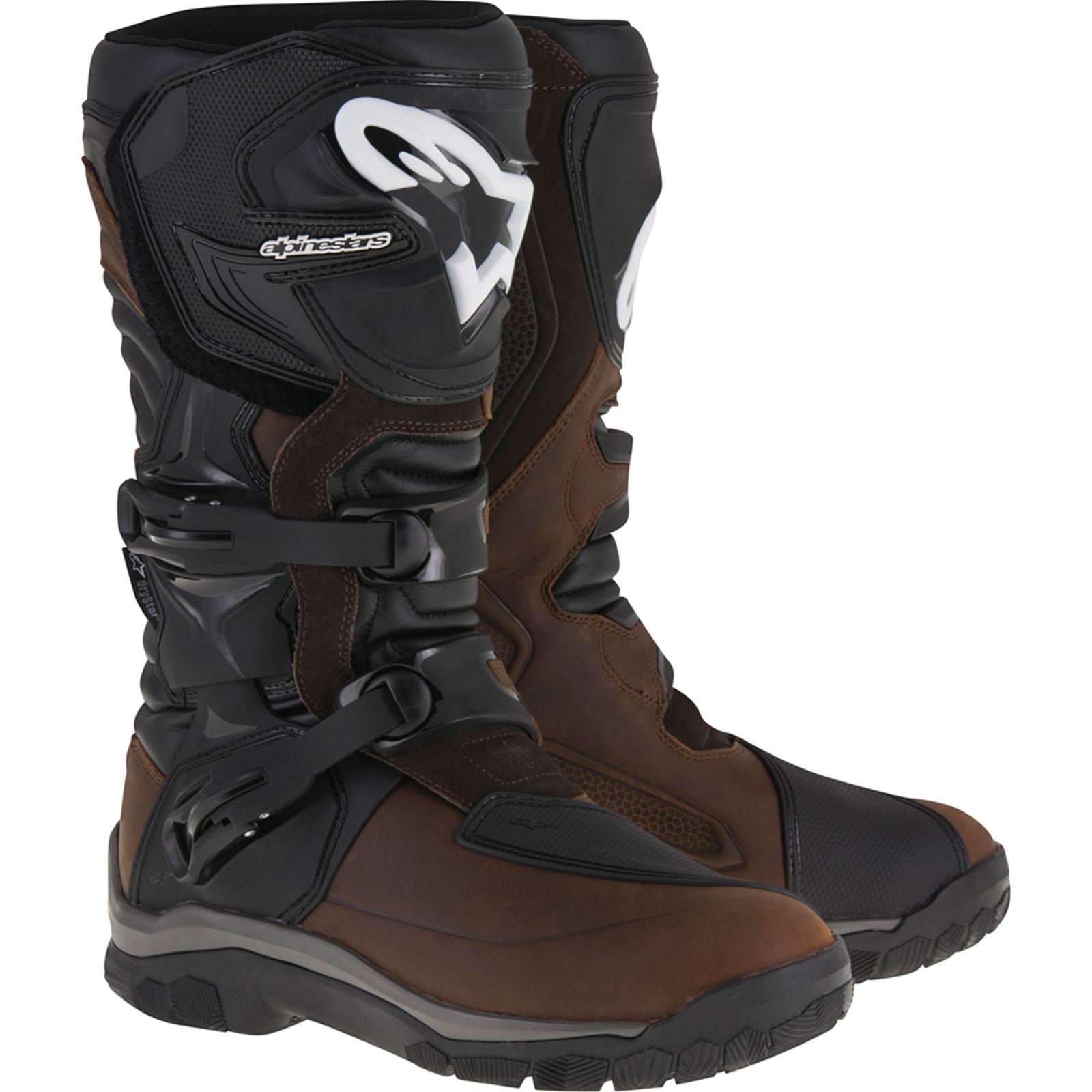 Alpinestars Corozal Adventure Drystar Boots Brown Oiled Leather Size 08 [MPN: 2047717-82-8]_179898