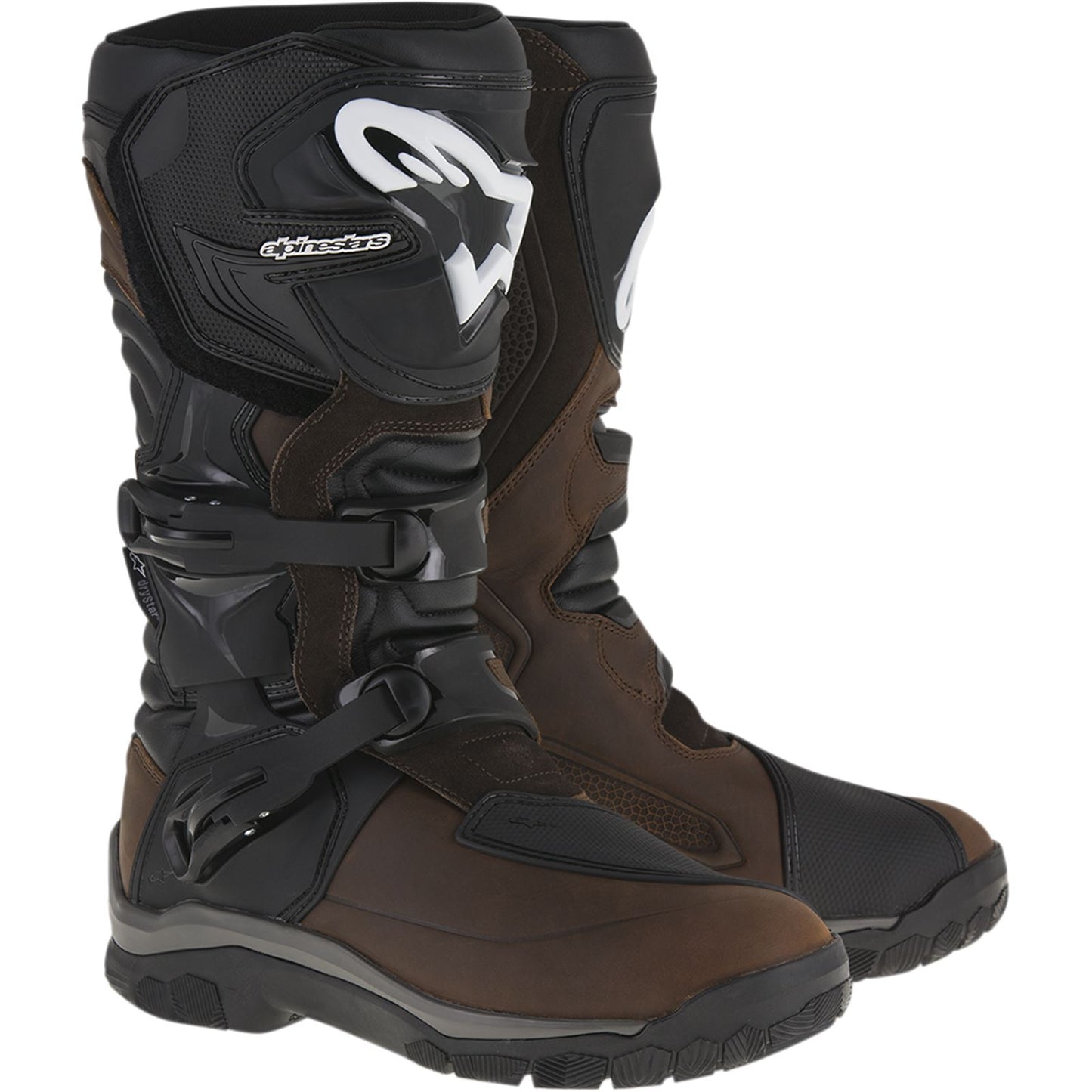 Alpinestars Corozal Adventure Drystar Boots Brown Oiled Leather Size 08 [MPN: 2047717-82-8]_339475