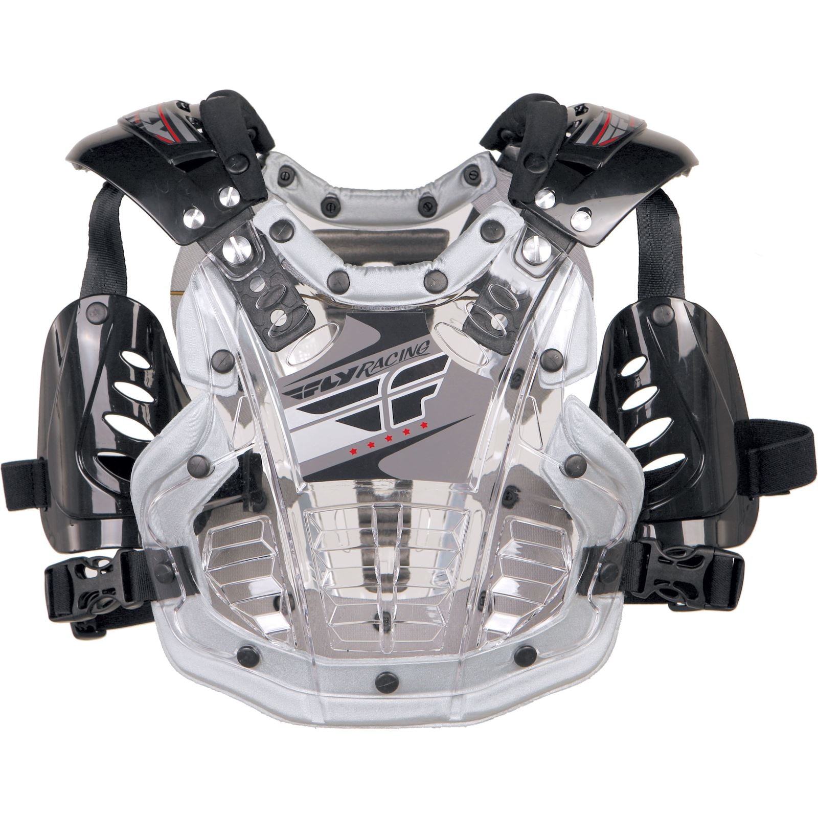 Fly Racing Convertible II  Mini Roost Clear/Silver [MPN: 8001000032]_185479