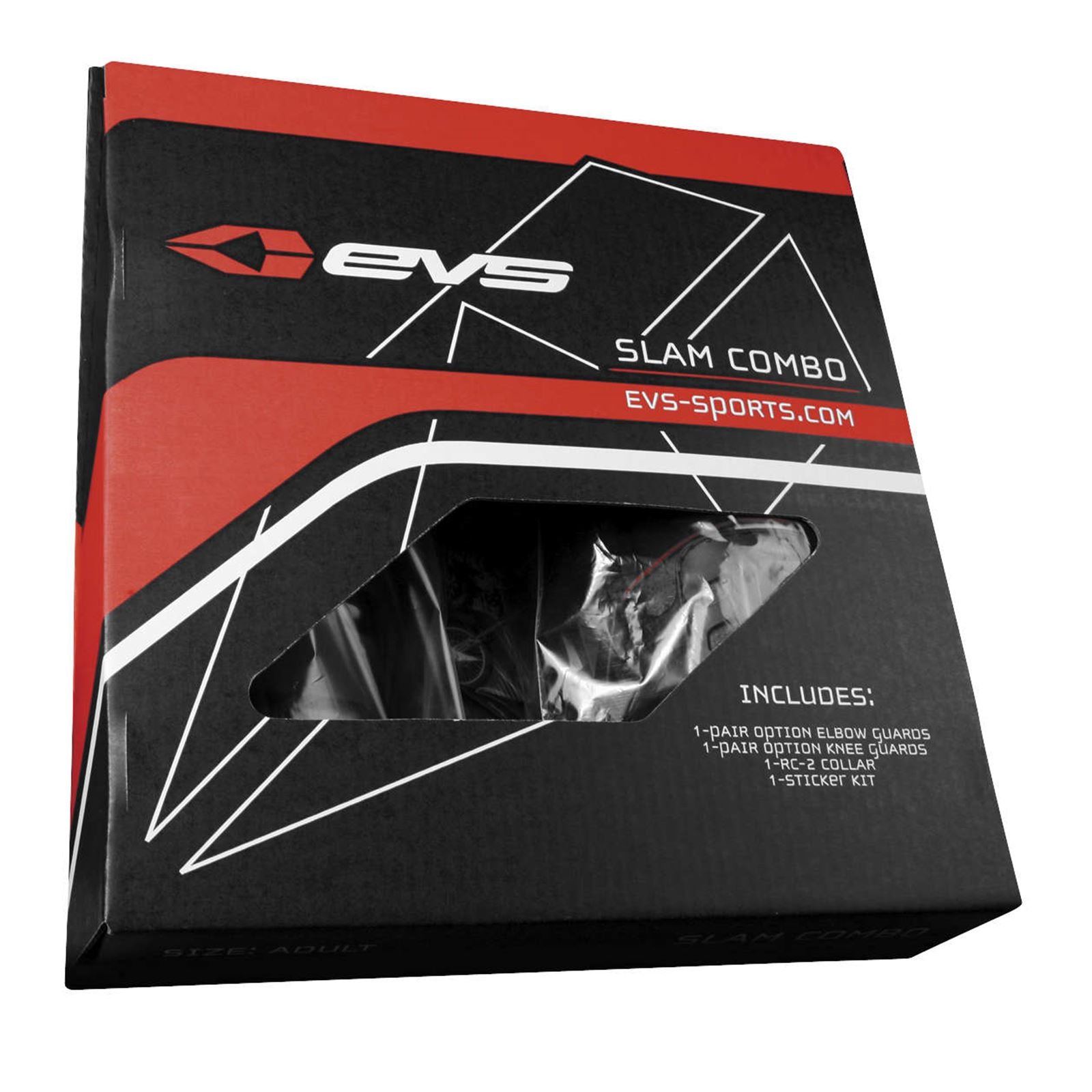 EVS Sports Slam Combo Kit Black Youth [MPN: SLAM2-Y]_185898