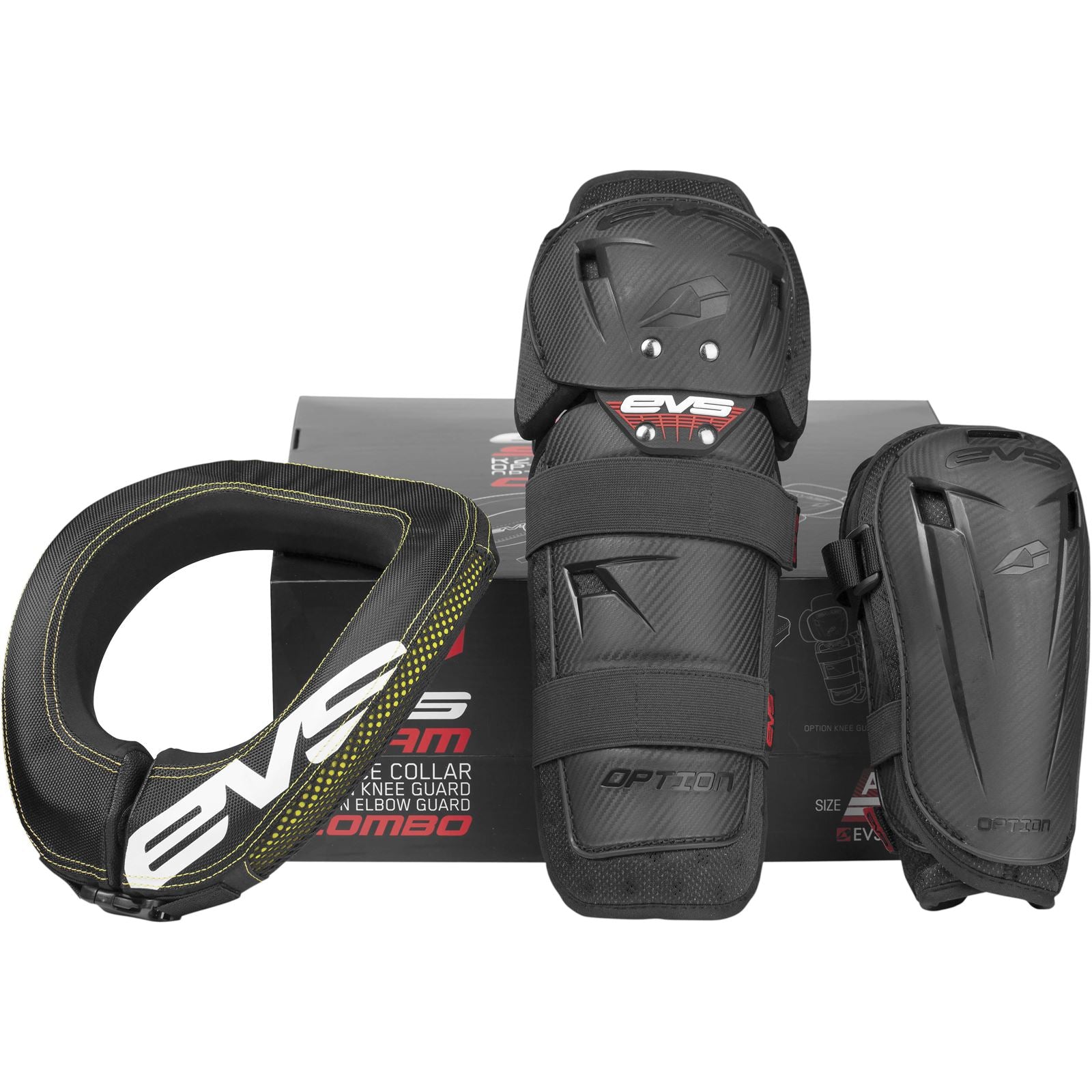 EVS Sports Slam Combo Kit Black Adult [MPN: SLAM2-A]_185901