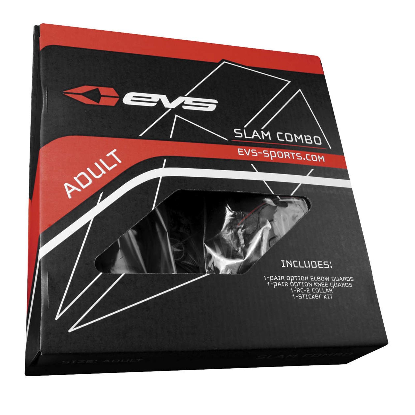 EVS Sports Slam Combo Kit Black Adult [MPN: SLAM2-A]_185902