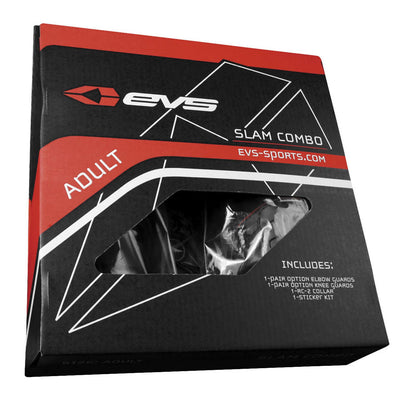 EVS Sports Slam Combo Kit Black Adult [MPN: SLAM2-A]_185902