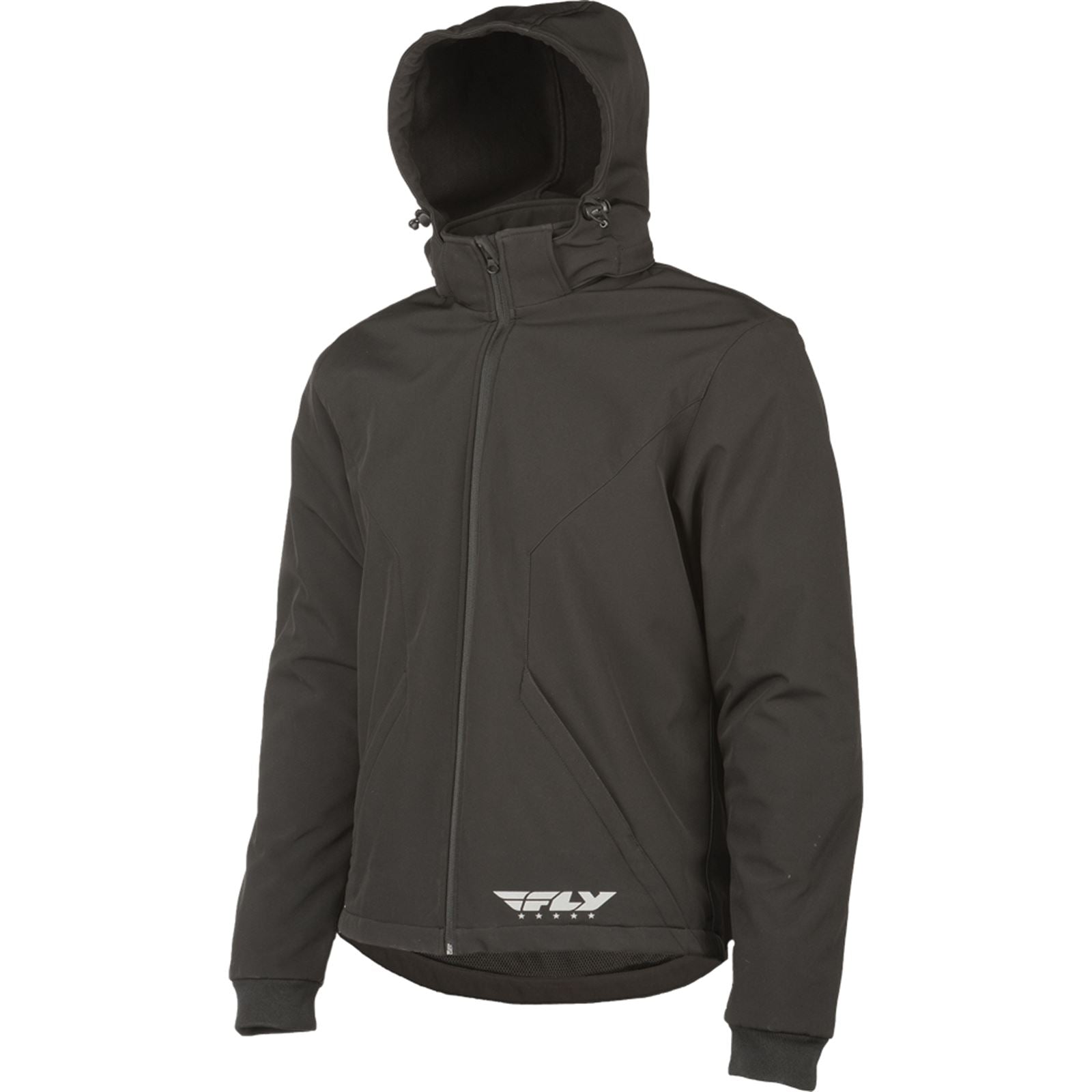 Fly Racing Fly Armored Tech Hoodie Black Medium  [MPN: 6265 477-2009~3]_186944