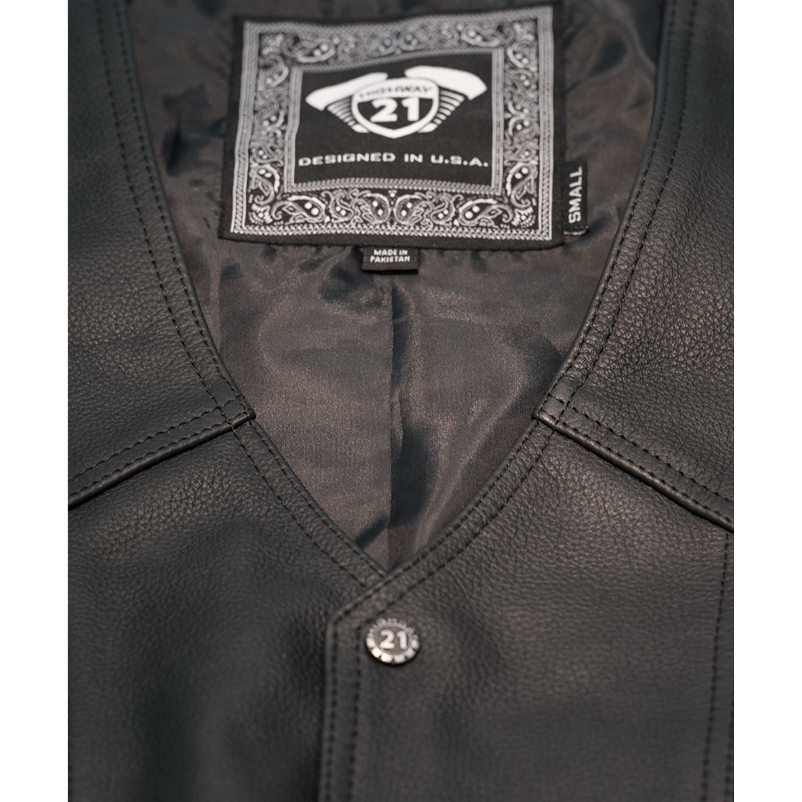 Highway 21 Six Shooter Vest Black - Medium [MPN: #6049 489-1070~3]_187358
