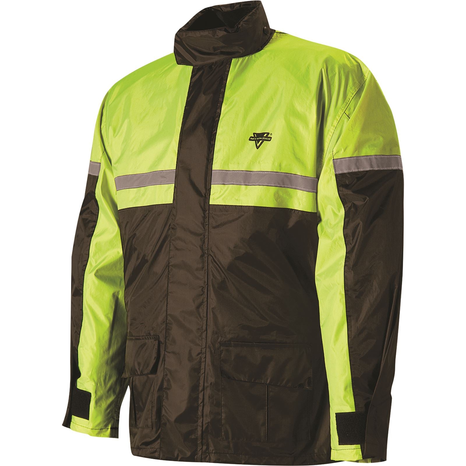 Nelson-Rigg SR-6000 Rain Suit - Black/Hi-Vis - M OPEN BOX [MPN: SR-6000-HVY-02-MD]_2145109