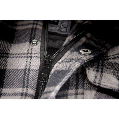 Highway 21 Marksman Flannel Black/Gray 2X #6049 489-1181~6_187776
