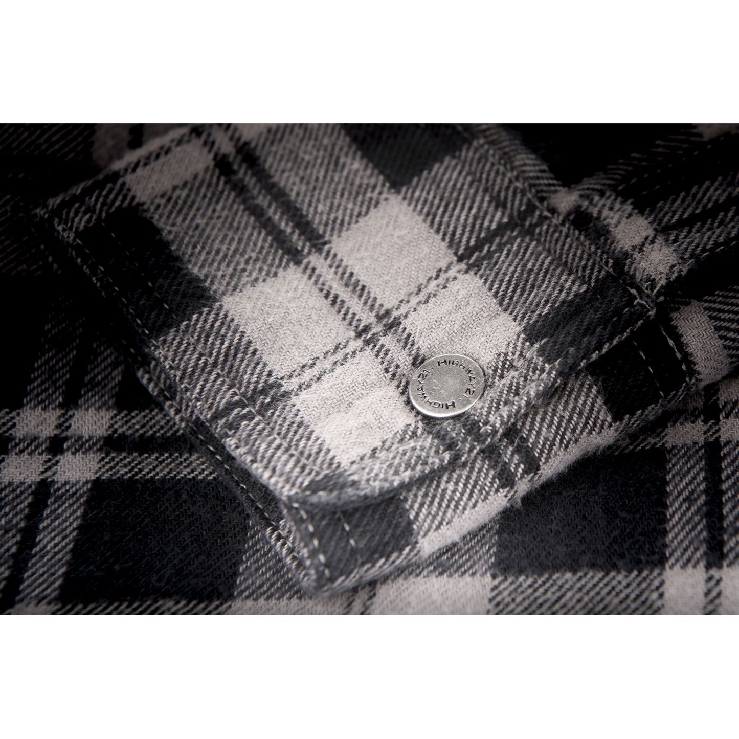 Highway 21 Marksman Flannel Black/Gray 2X #6049 489-1181~6_187779