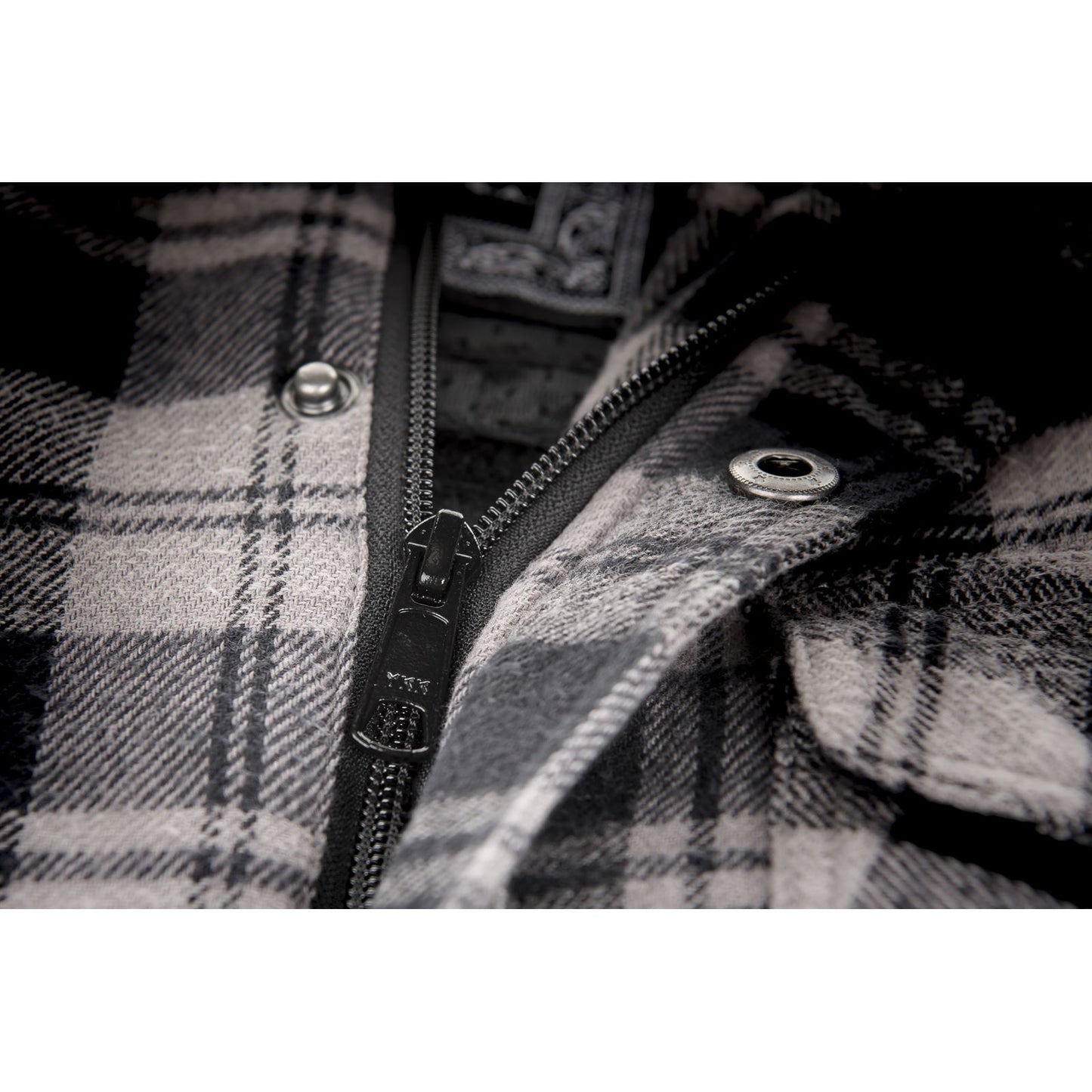Highway 21 Marksman Flannel Black/Gray 4X #6049 489-1181~8_187796