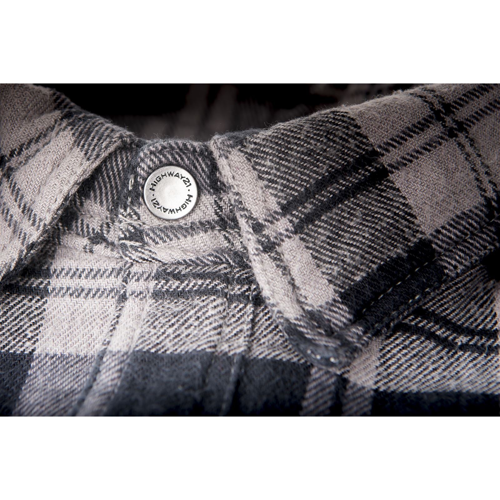Highway 21 Marksman Flannel Black/Gray 4X #6049 489-1181~8_187801