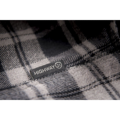 Highway 21 Marksman Flannel Black/Gray 4X #6049 489-1181~8_187802