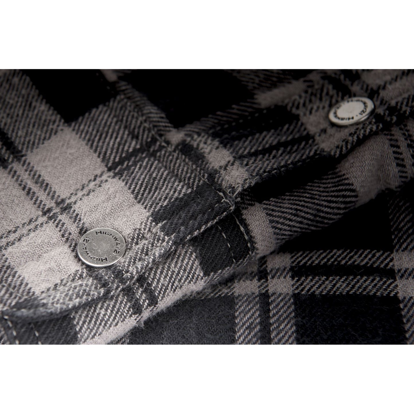 Highway 21 Marksman Flannel Black/Gray Large #6049 489-1181~4_187810