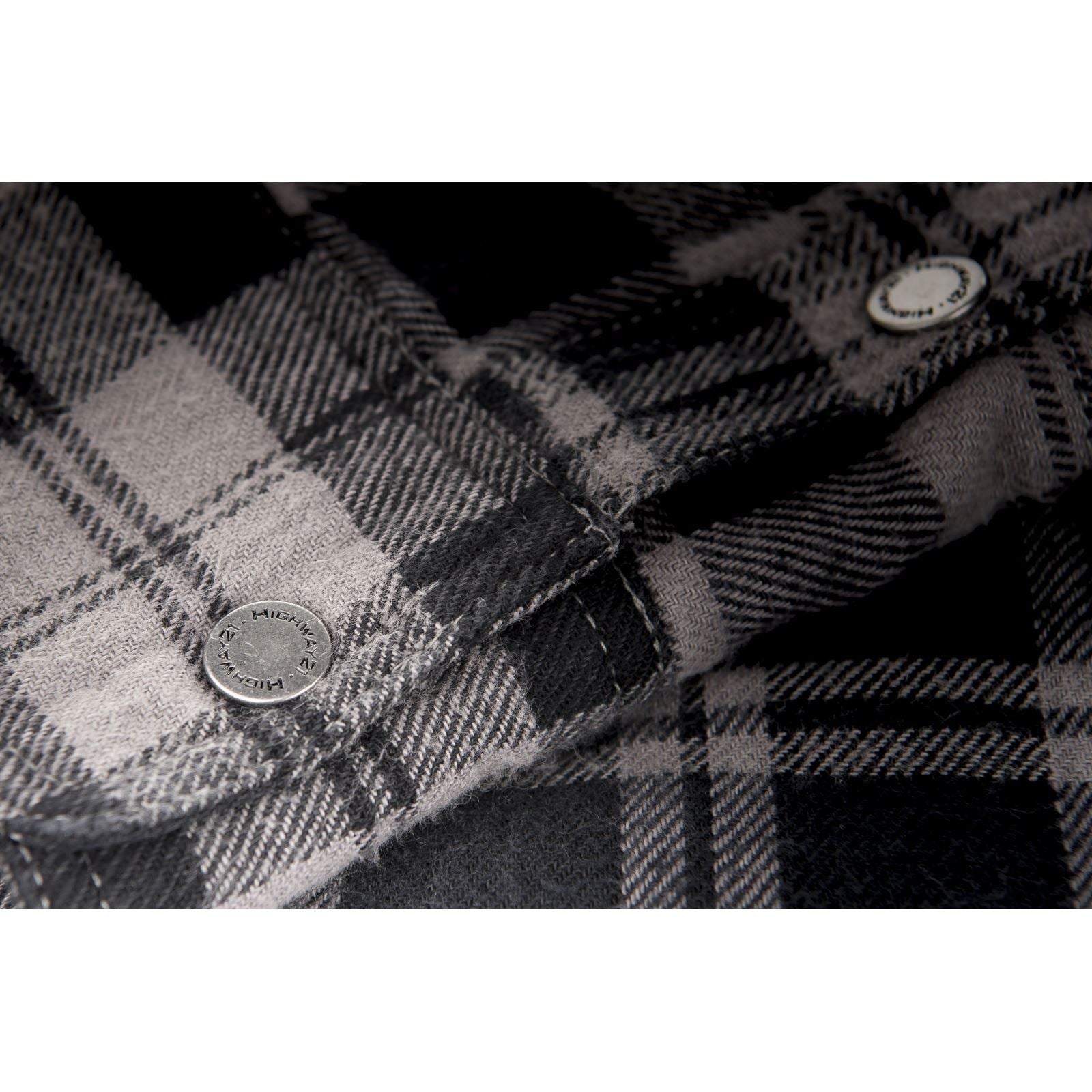 Highway 21 Marksman Flannel Black/Gray Medium #6049 489-1181~3_187820