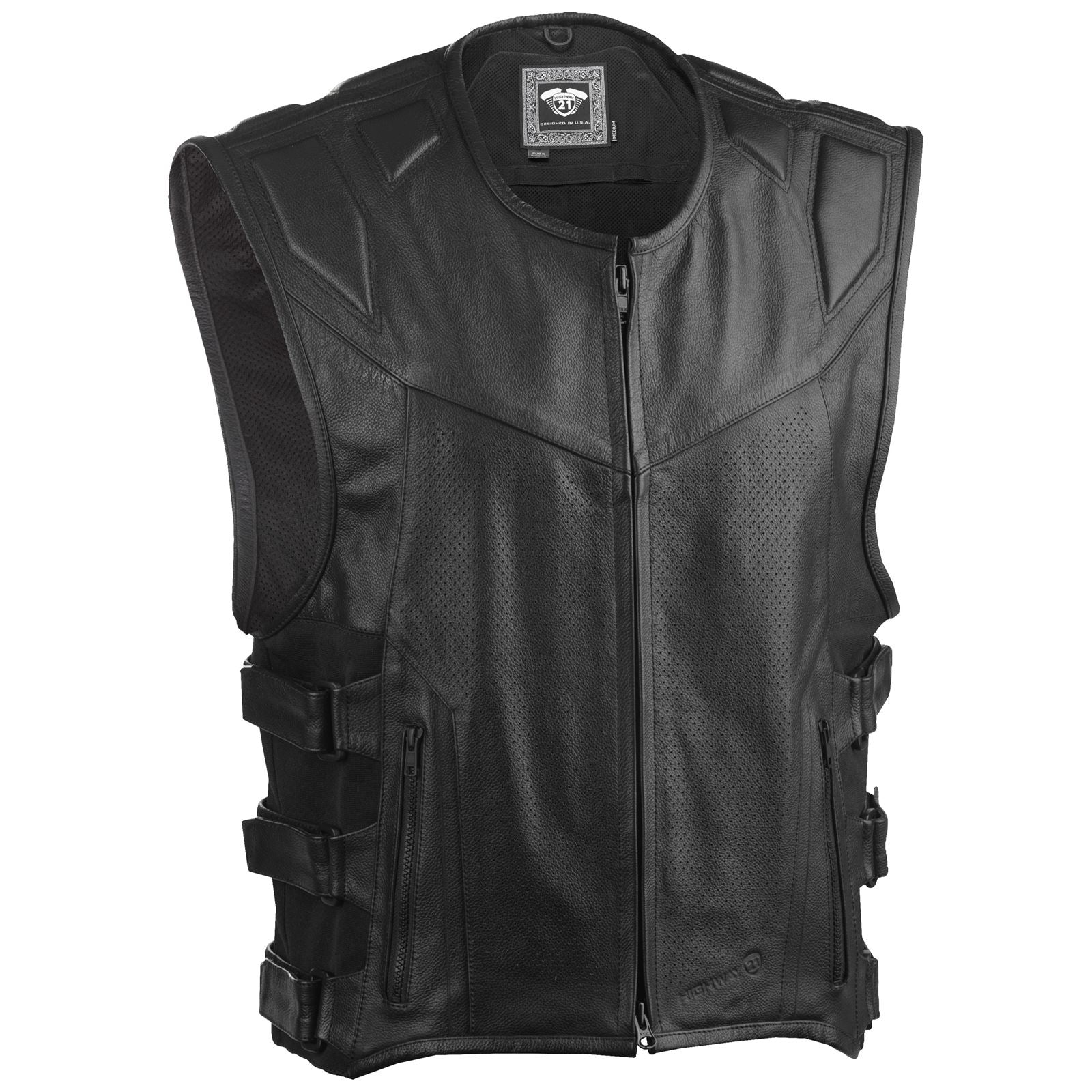 Highway 21 Blockade Vest Black - 3X-Large #6049 489-1080~7_187903