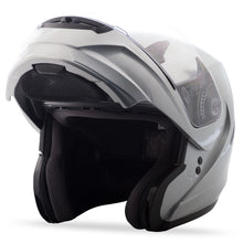 GMax MD-04 Modular Helmet Metallic Silver - X-Small  G104193_188978