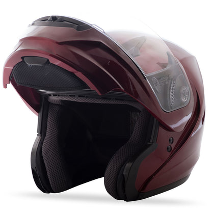 GMax MD-04 Modular Helmet Wine Red 2X G104108_188984