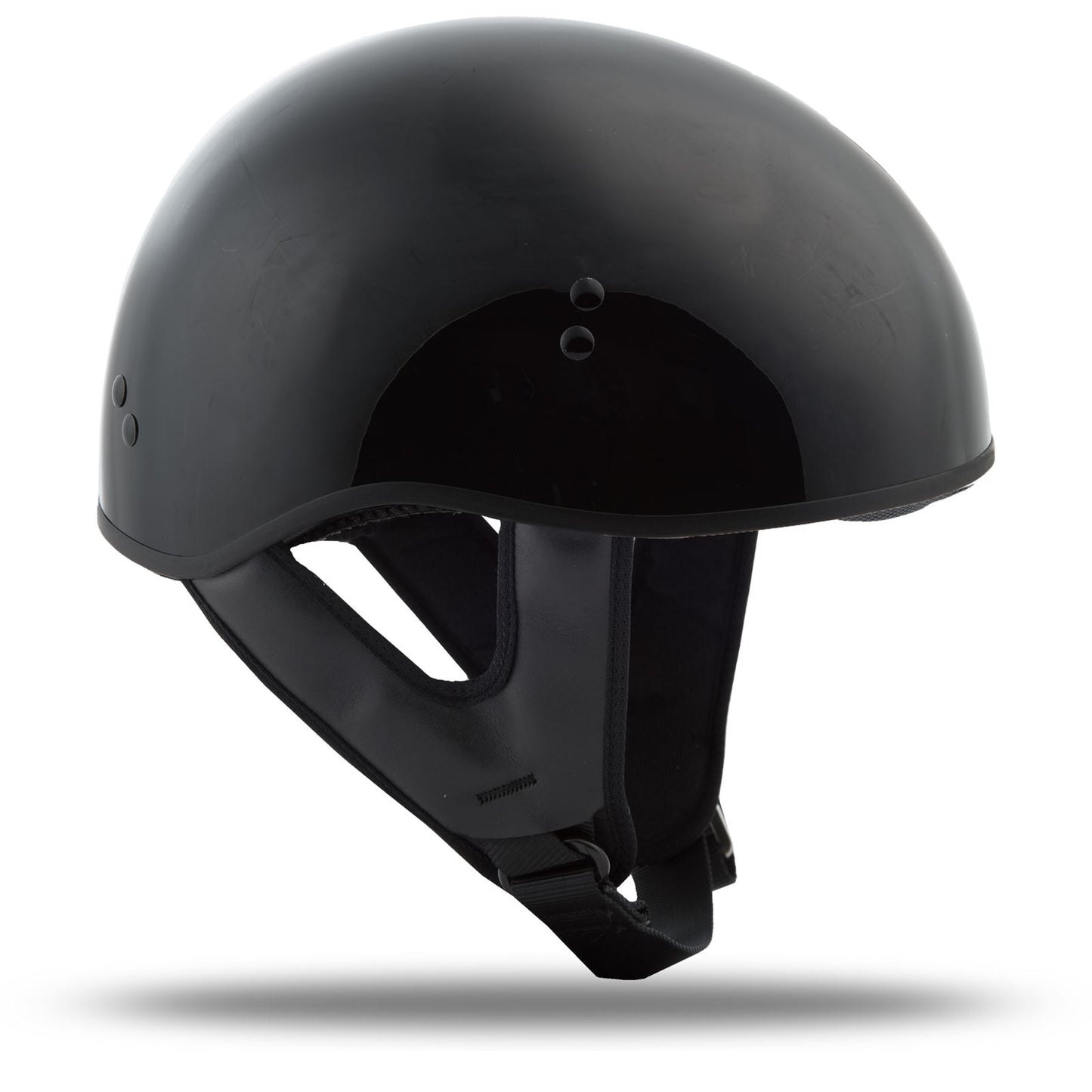 GMax HH-45 Half Helmet Naked Black - X-Large  G145027_189530