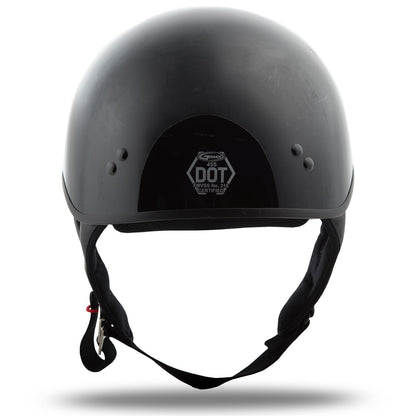 GMax HH-45 Half Helmet Naked Black - X-Large  G145027_189531