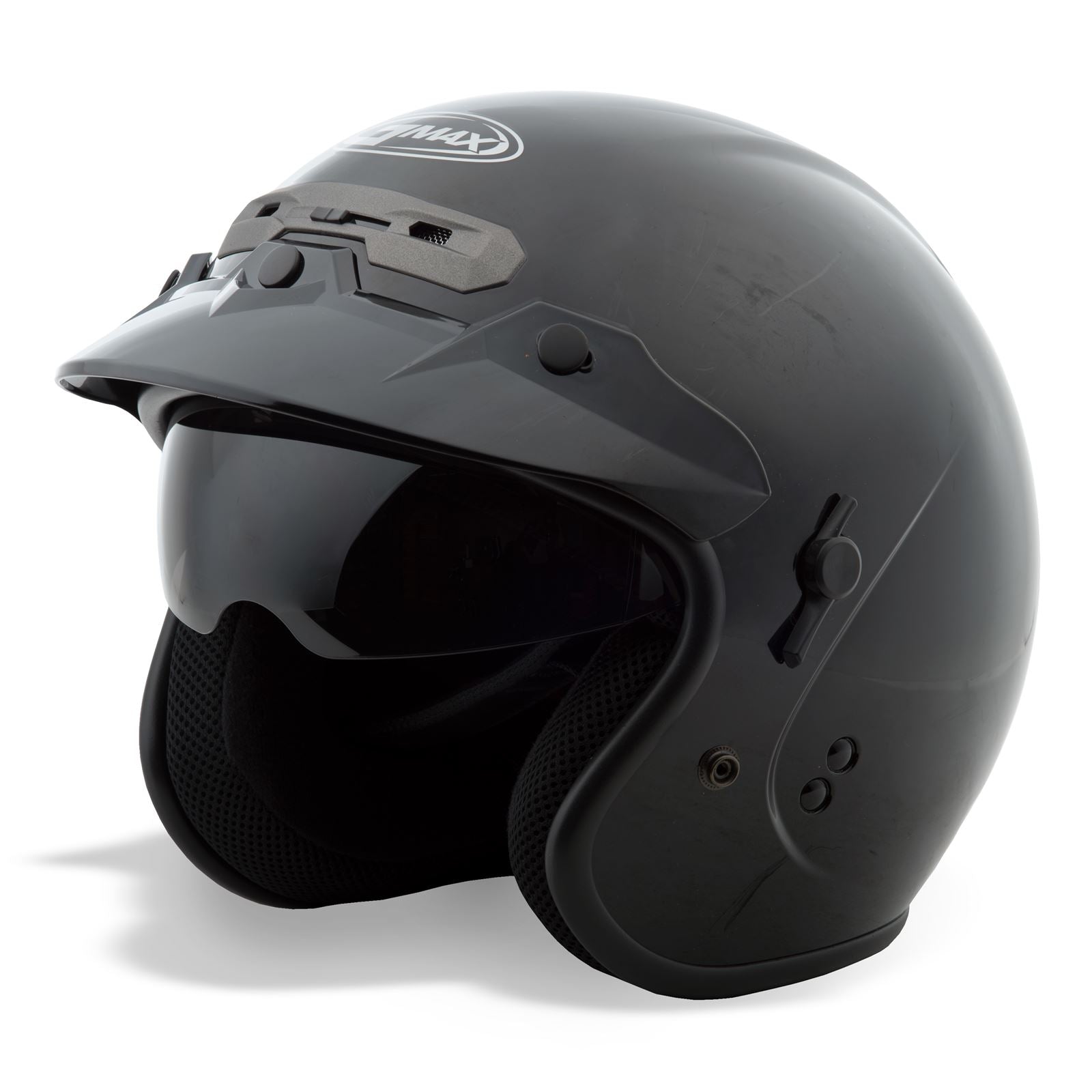 GMax GM-32 Open-Face Helmet Black Medium G1320025_190175