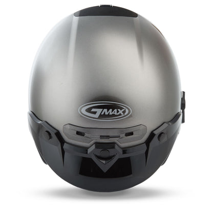 GMax GM-32 Open-Face Helmet Titanium  Small  G1320474_190234