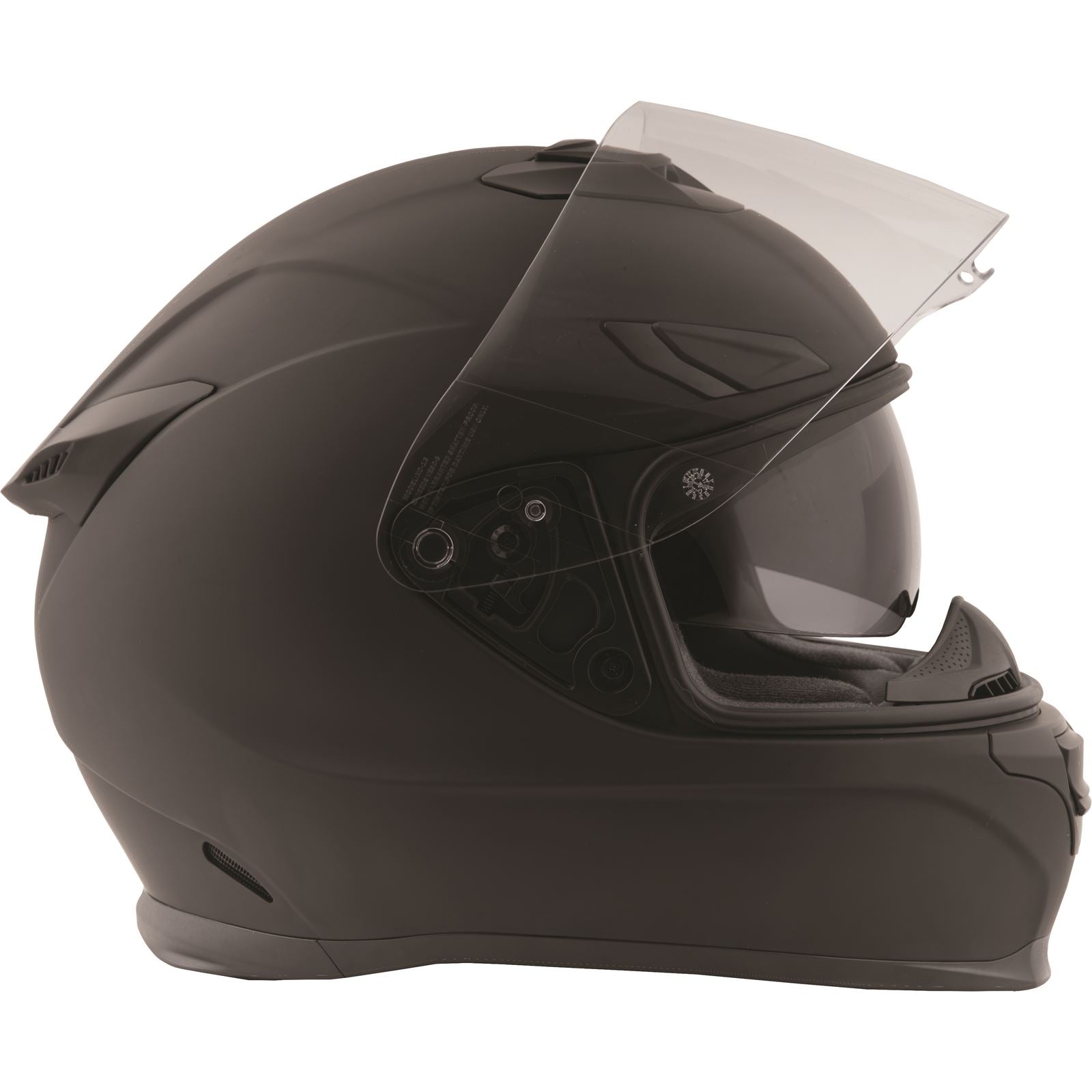 Fly Racing Sentinel Solid Helmet Matte Black - X-Large  [MPN: 73-8323X]_191925