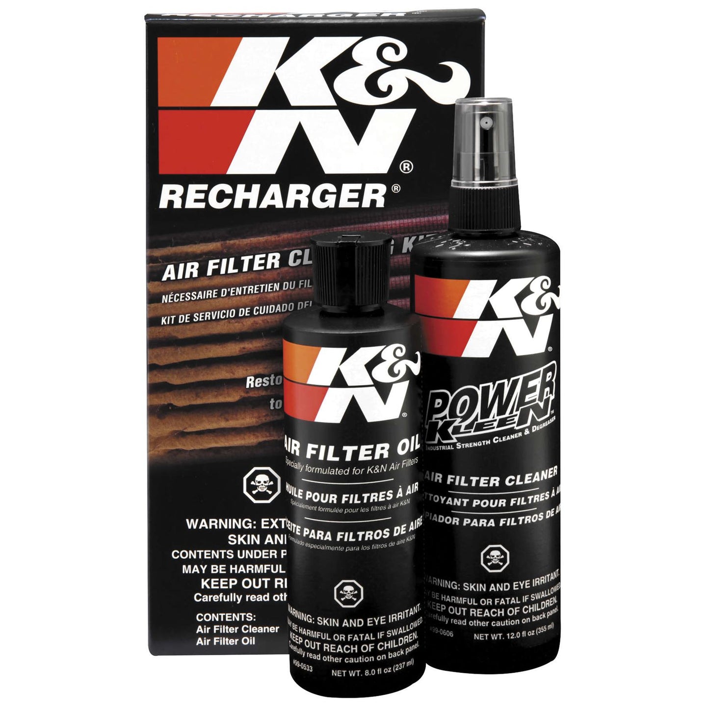 K&N Filters Filter Care Service Kit [MPN: 99-5050]_192033