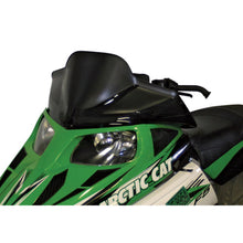 Powermadd Cobra F-Series Windscreen Low 12" Black with Black Graphics for Arctic Cat 12915_565825