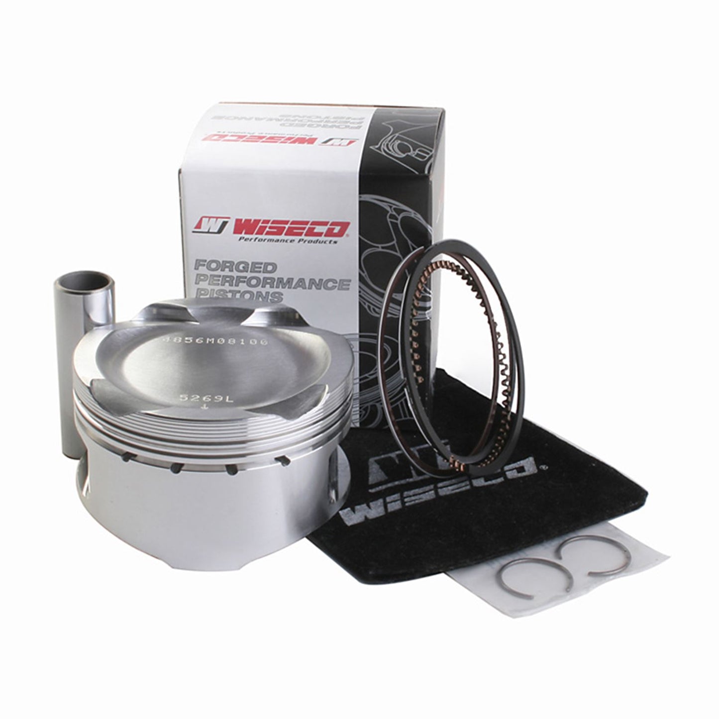 Wiseco - Powersports 1999-06 'BUSA GSX13R 10:1 CR 83mm Piston 4856M08300 For Suzuki 4856M08300_996595