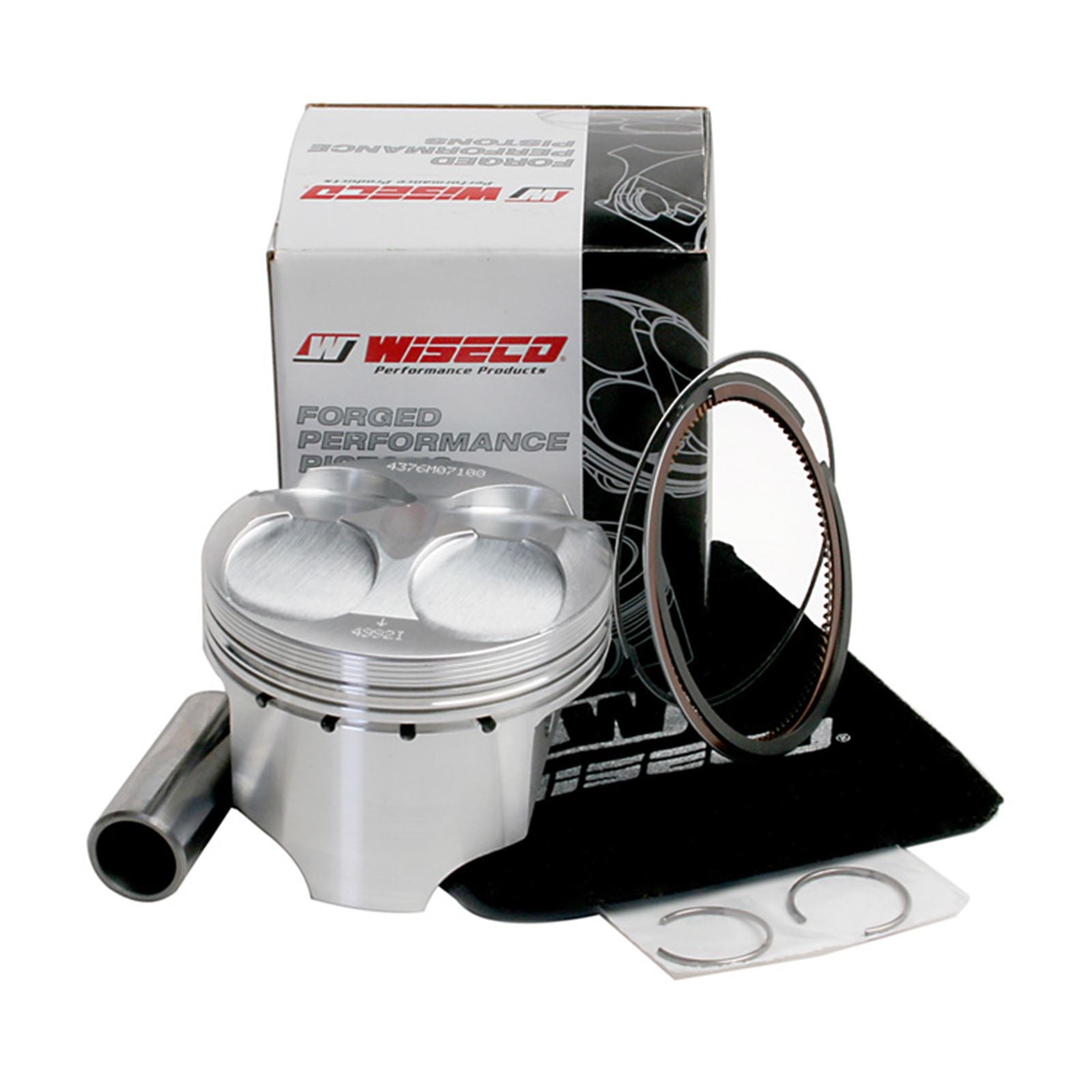 Wiseco - Powersports Piston Kit for Suzuki GSX-R750 '86-87 – 71.00 mm Bore  4376M07100_996597