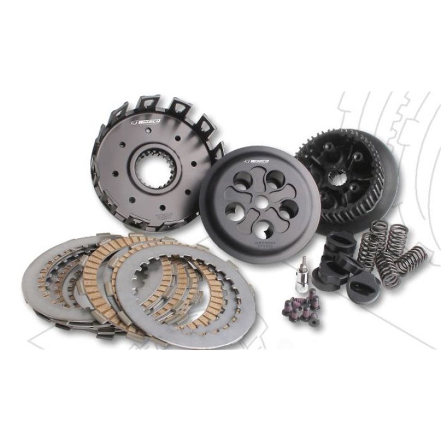 Wiseco - Powersports Clutch Pack Kit for Kawasaki/Suzuki KX60/65 RM60/65 CPK009 [MPN: CPK009]_1082122
