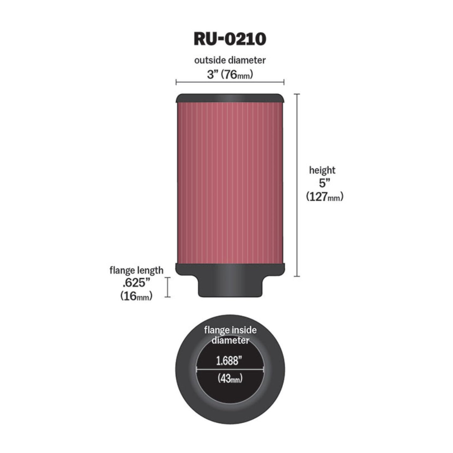 K&N Filters Air Filter [MPN: RU-0210]_1747064
