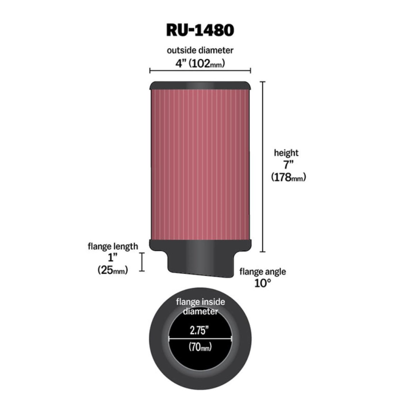 K&N Filters Air Filter [MPN: RU-1480]_1747324