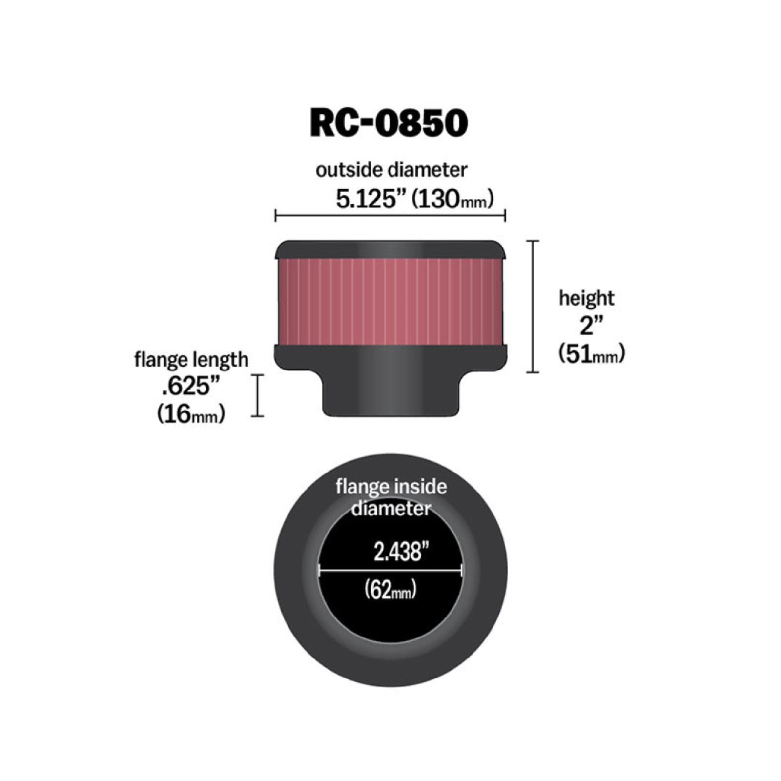 K&N Filters Air Filter [MPN: RC-0850]_1748442