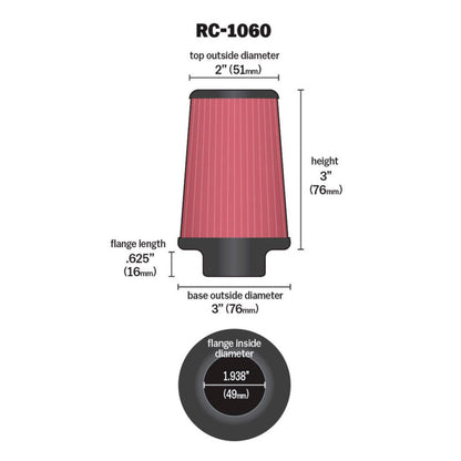K&N Filters Air Filter [MPN: RC-1060]_1747279