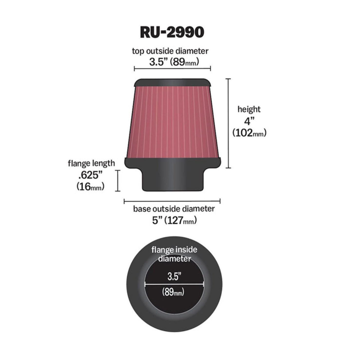 K&N Filters Air Filter [MPN: RU-2990]_1754052