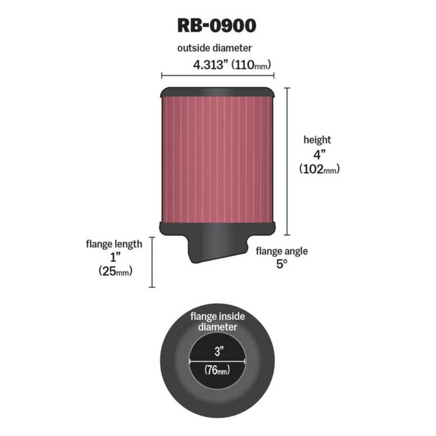 K&N Filters Air Filter RB-0900 [MPN: RB-0900]_1751347