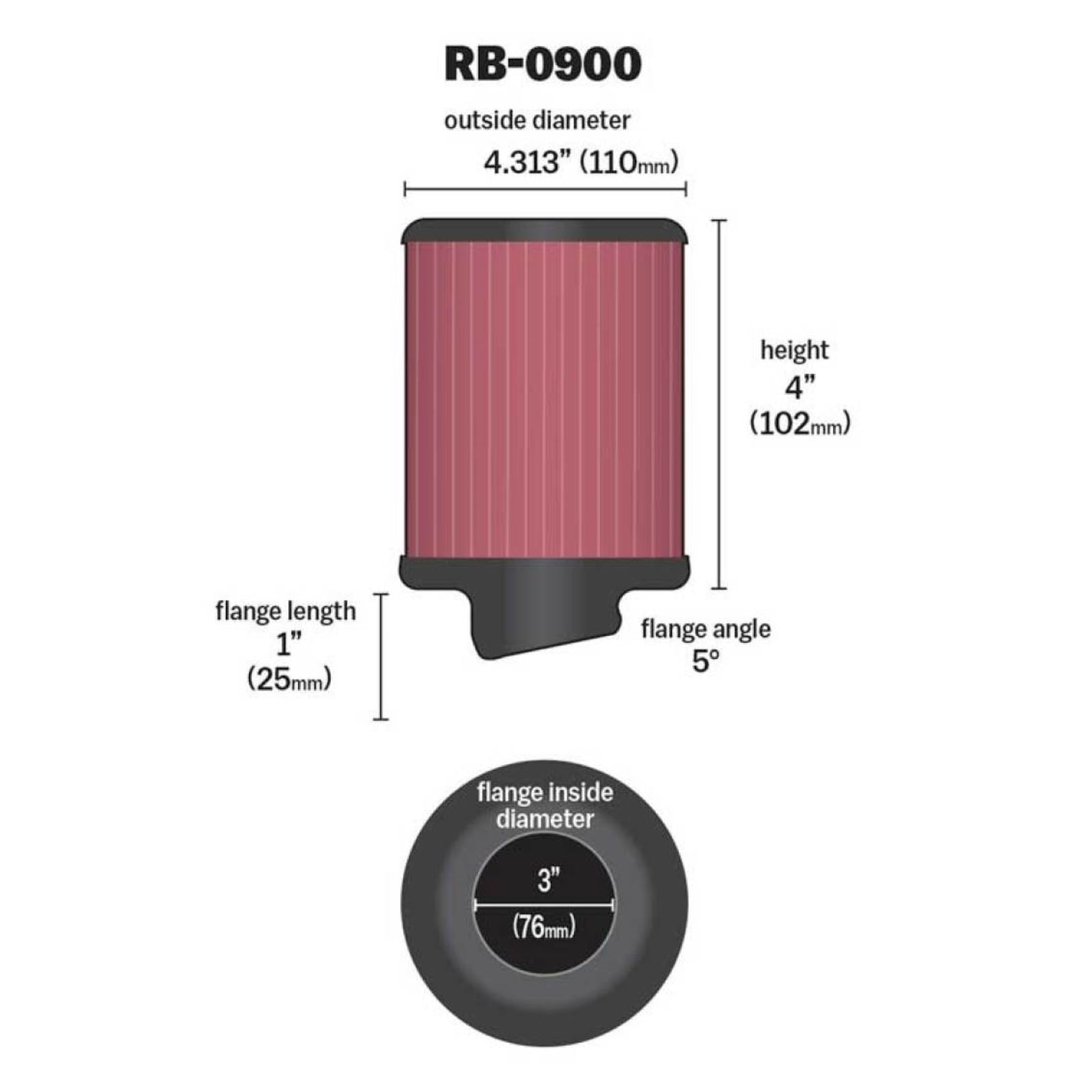 K&N Filters Air Filter RB-0900 [MPN: RB-0900]_1751347