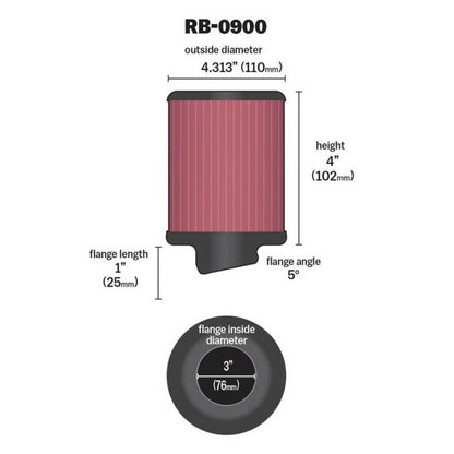 K&N Filters Air Filter RB-0900 [MPN: RB-0900]_1751347